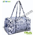 Full Printing Large Capacity Cotton Duffel Travel Bags